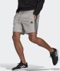 Adidas aeroready essentials 3 stripes korte broek grijs heren online kopen