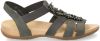 Rieker comfortabele dames sandalen Donkergrijs online kopen