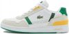 Lacoste T Clip heren sneaker wit groen 44 online kopen