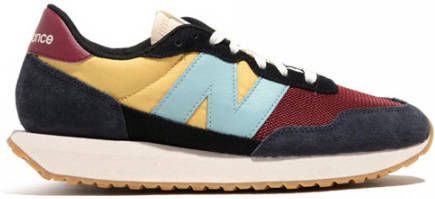 New Balance 237 Sneakers met kleurvlakken in marineblauw en bordeauxrood online kopen
