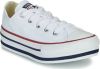 Converse Chuck Taylor All Star Platform Layer sneakers wit/blauw/rood online kopen