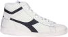 Diadora Witte Hoge Sneaker Game High Waxed Heren online kopen