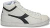 Diadora Game L High Waxed Sneakers , Wit, Unisex online kopen