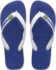 Havaianas Slippers Brasil Logo 4110850.2711.M19 Blauw / Wit maat 41/42 online kopen