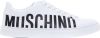Moschino Sneakers logo mb15012g1cga0100 , Wit, Heren online kopen