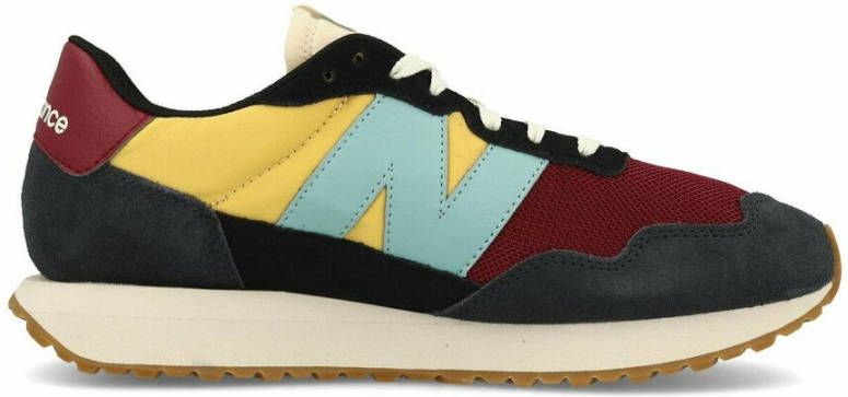 New Balance 237 Sneakers met kleurvlakken in marineblauw en bordeauxrood online kopen