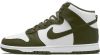 Nike Dunk high top sneakers Nike, Groen, Dames online kopen