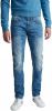 PME Legend Herren Jeans "Nightflight Stretch Slub Denim" Slim Fit Regular Waist , Blauw, Heren online kopen