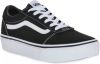 Vans Ward Platform 1871 sneakers , Zwart, Dames online kopen