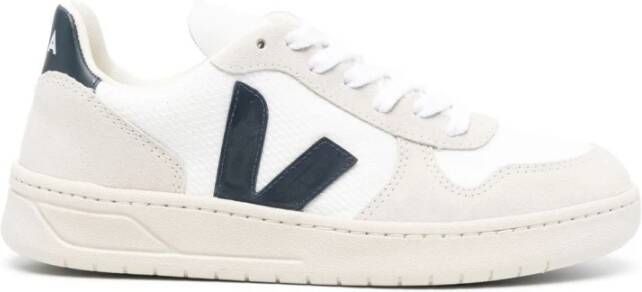 Veja V 10 B Mesh sneakers Nautico schoenen , Beige, Dames online kopen