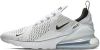Nike Air Max 270 Heren White/White/Black Heren online kopen