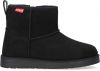 Levi's Levi&apos, s Boots New Wave MID ZIP FUR K 2144 164702 0999 Zwart online kopen