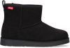 Levi's Levi&apos, s Boots New Wave MID ZIP FUR K 2144 164702 0999 Zwart online kopen