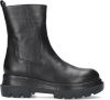 Shabbies Enkellaarsjes Ankle Boot Soft Nappa Leather Zwart online kopen