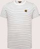 PME Legend gestreept T shirt 7003 bright white online kopen
