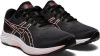 Asics gel excite 9 hardloopschoenen zwart/roze dames online kopen