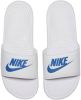 Nike Benassi JDI Benassi JDI badslippers wit/blauw online kopen
