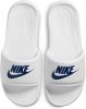 Nike Victori One Slippers Heren White/White/Game Royal online kopen