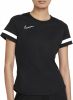 Nike Academy 21 Dri Fit Trainingsshirt Vrouwen Zwart Wit online kopen