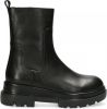 Shabbies Enkellaarsjes Ankle Boot Soft Nappa Leather Zwart online kopen