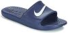 Nike Kawa Shower badslippers blauw/wit online kopen