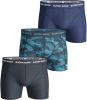 Bj&#xF6, rn Borg Boxershort essential 3pack print/navy/blue(9999 1132 70291 ) online kopen