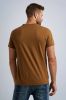 PME Legend Korte mouw R hals T shirt , Bruin, Heren online kopen