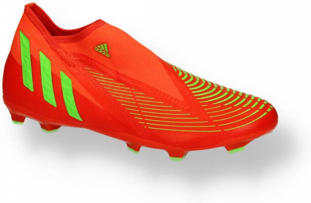 Adidas Predator Edge.3 Firm Ground Veterloze Voetbalschoenen Solar Red/Team Solar Green/Core Black Dames online kopen