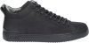 Blackstone Sg19 Navy Mid Top Sneaker , Blauw, Heren online kopen