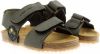Develab 48201 leren sandalen groen online kopen