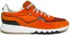 Floris van Bommel Nineti suède sneakers oranje online kopen