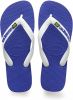 Havaianas Slippers Brasil Logo 4110850.2711.M19 Blauw / Wit maat 41/42 online kopen