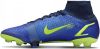 Nike Mercurial Superfly 8 Elite Gras Voetbalschoenen(FG)Blauw Geel Zwart online kopen
