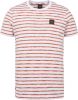 PME Legend Groene T shirt Short Sleeve R neck Space Yd Striped Jersey online kopen