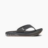 Reef fanning low 2.0 slippers zwart heren online kopen