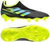 Adidas Kids adidas Copa Sense.3 Veterloze Gras Voetbalschoenen(FG)Kids Zwart Blauw Geel online kopen