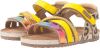 Vingino Vienna Sandaal Meisjes Bruin/Geel/Meerkleurig online kopen