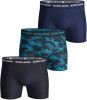 Bj&#xF6, rn Borg Boxershort essential 3pack print/navy/blue(9999 1132 70291 ) online kopen