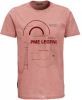 PME Legend T shirt met printopdruk old rose online kopen